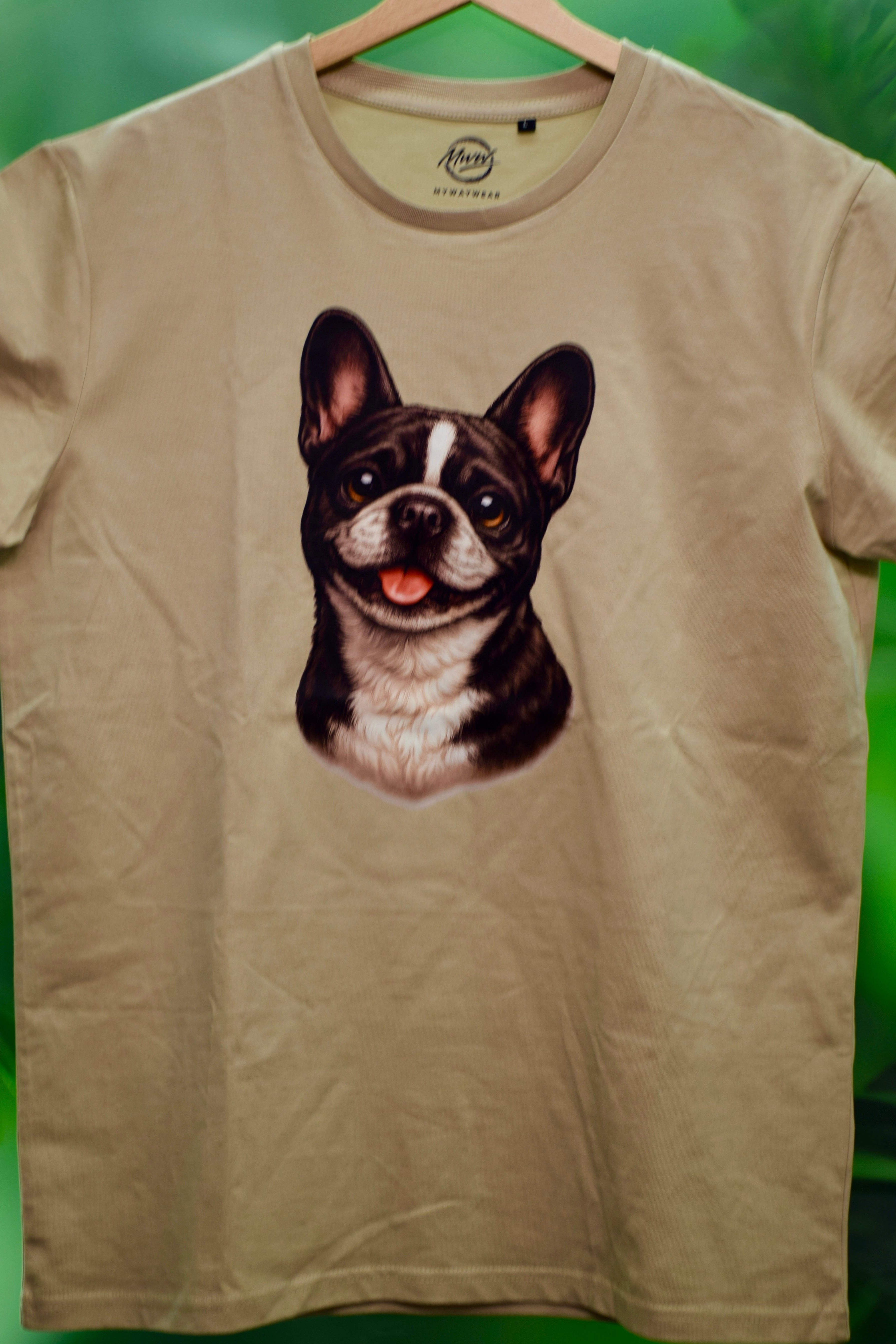 Frenchie Vibes - Francia bulldog mintás póló