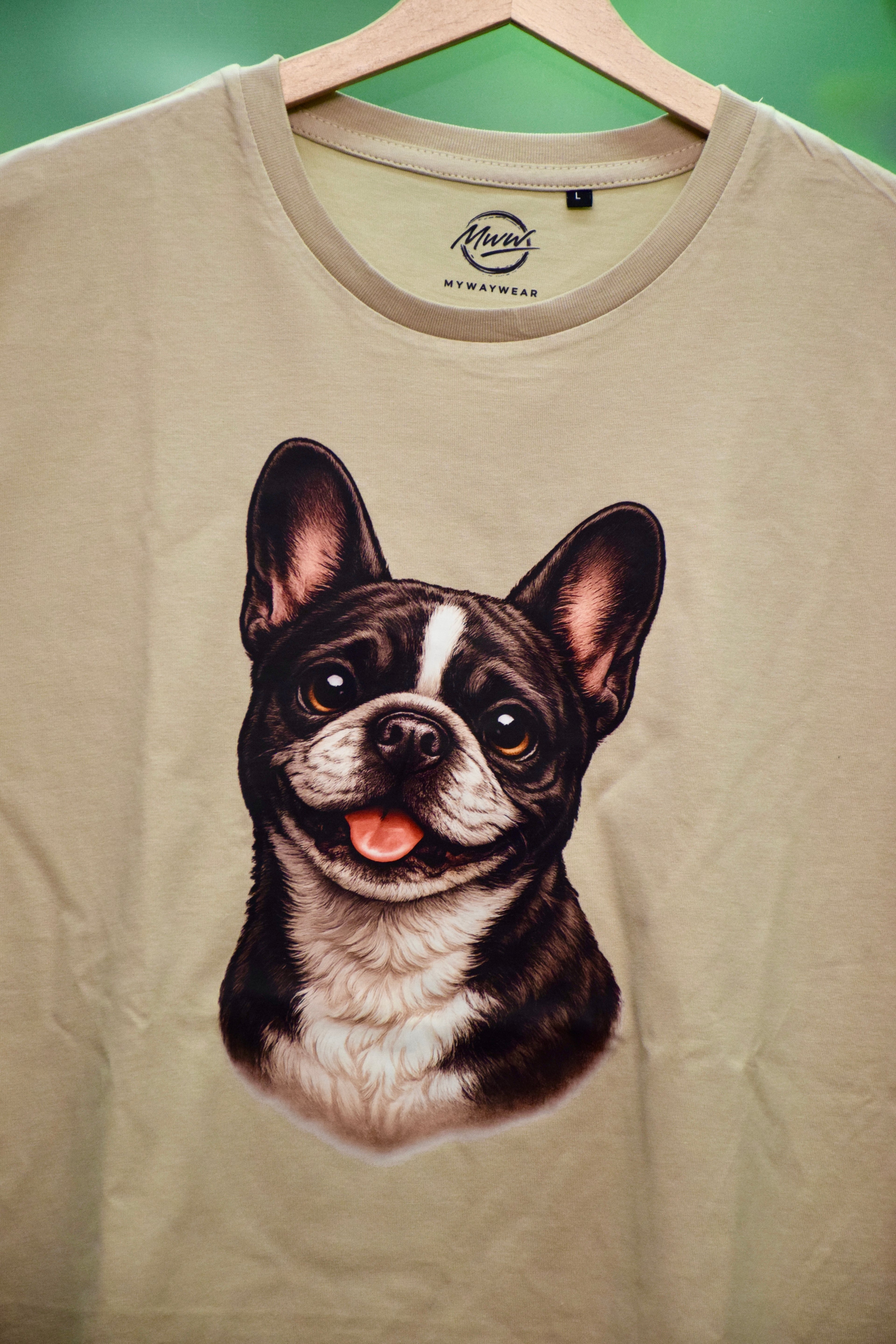 Frenchie Vibes - Francia bulldog mintás póló