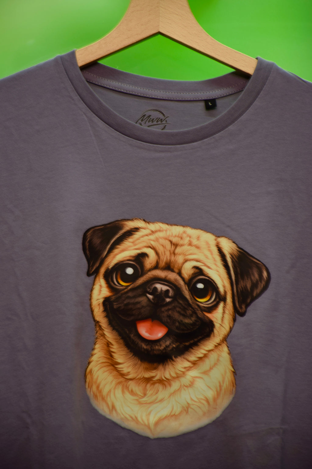 Pug Mood - Mopsz mintás póló