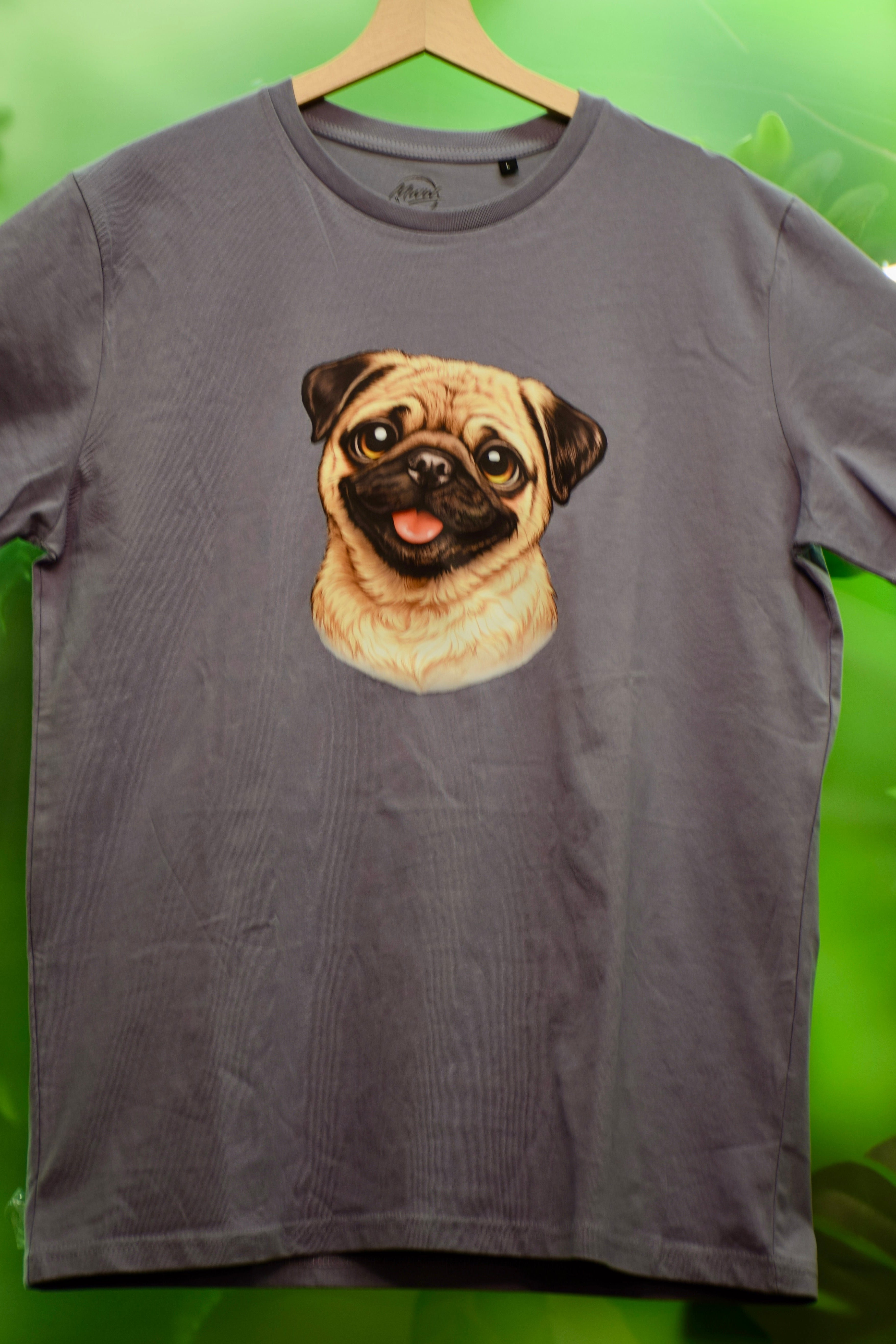 Pug Mood - Mopsz mintás póló