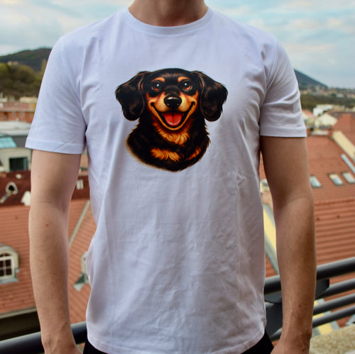 Dachshund Explorer - Tacskó mintás póló